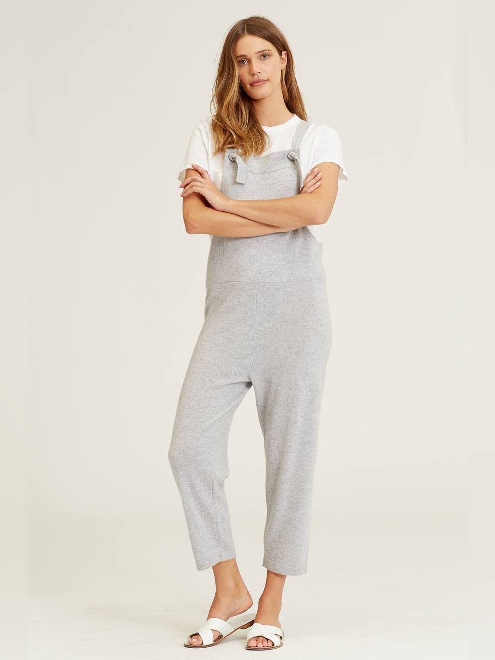 Naked Cashmere The Cashmere Overall in Gray Size Medium/Large